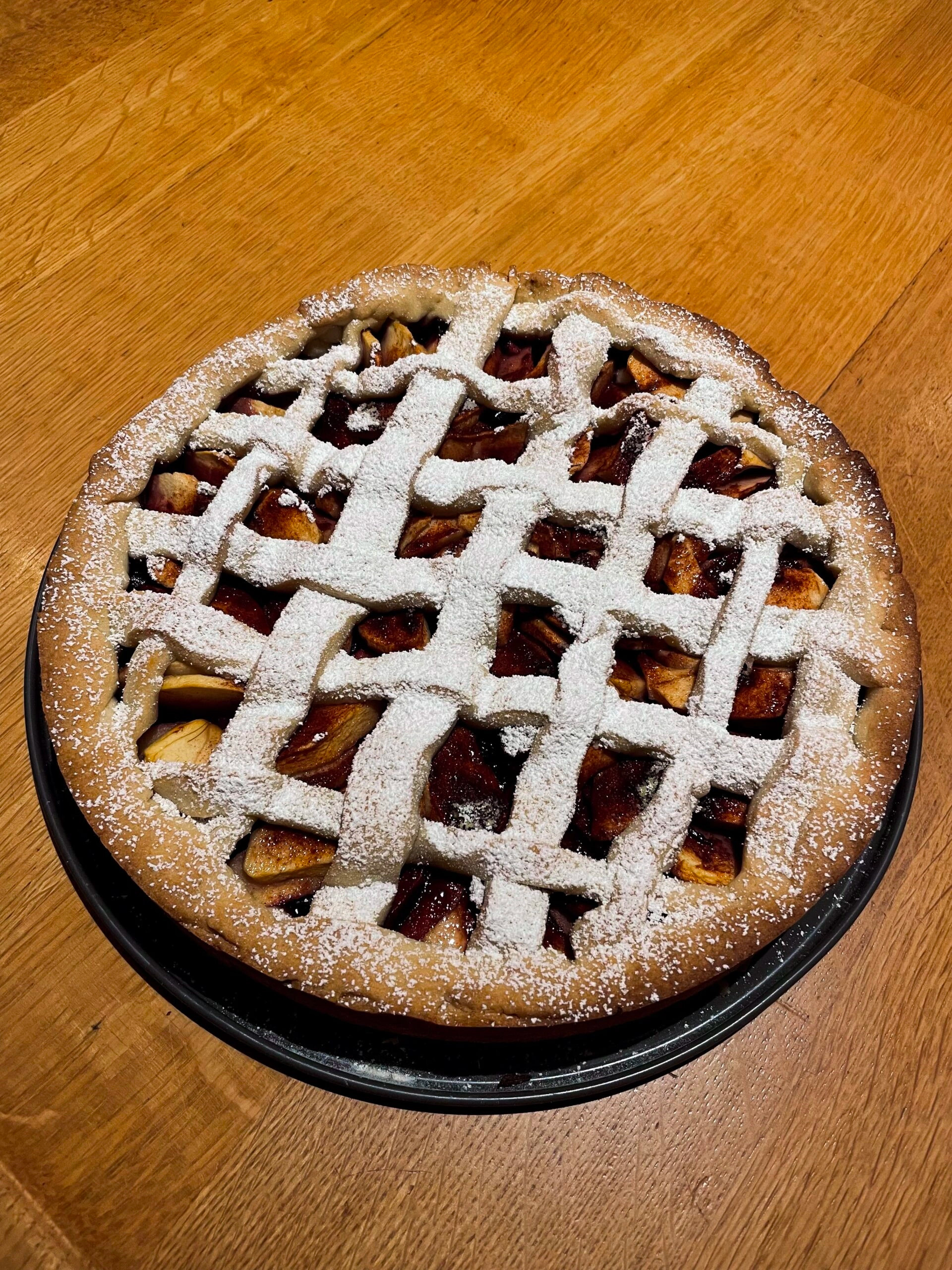 Appel-confituur taart